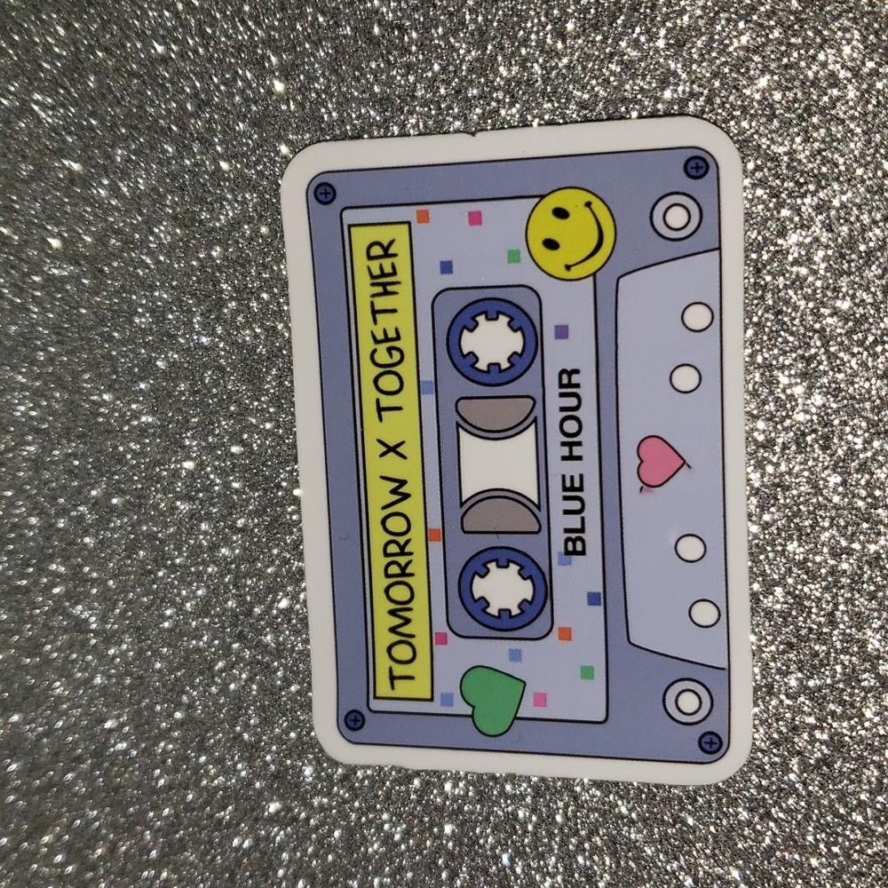 ART Cassette Tape Old School WATERPOOF Sticker pop culture